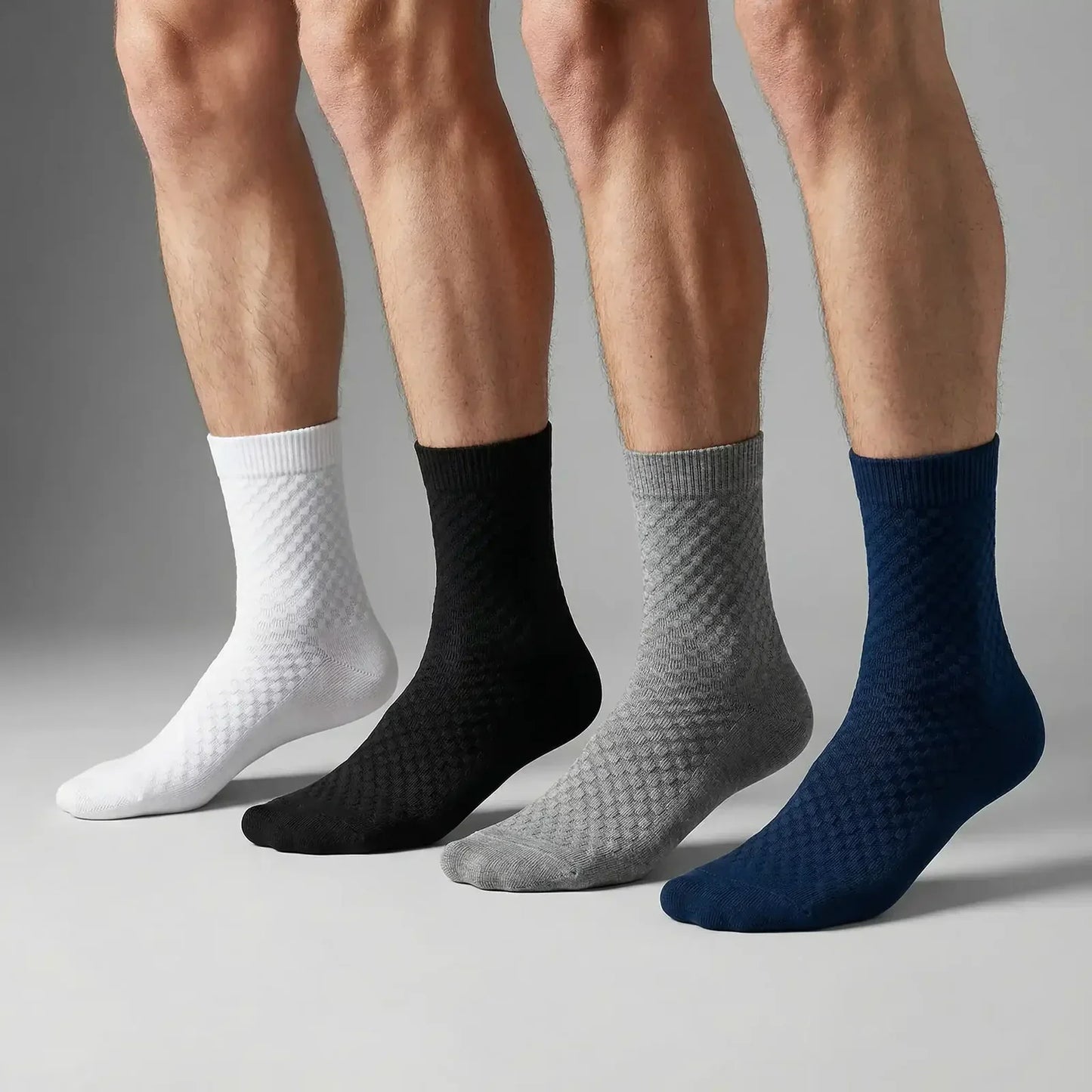 PREMIUM-HALBHOHE FEIRO SOCKEN AUS BAMBUSFASER