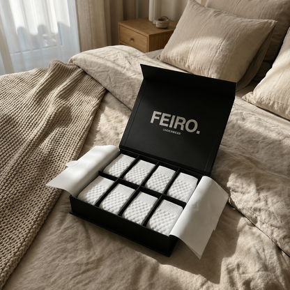 PREMIUM-HALBHOHE FEIRO SOCKEN AUS BAMBUSFASER
