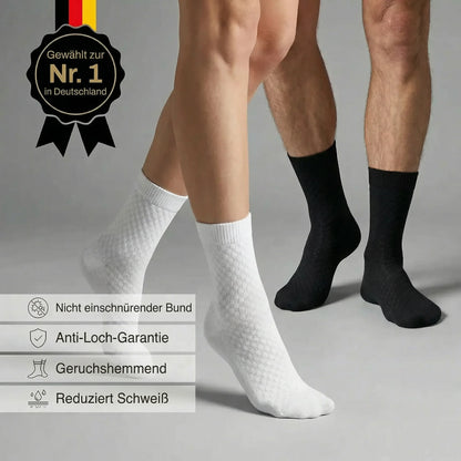 PREMIUM-HALBHOHE FEIRO SOCKEN AUS BAMBUSFASER